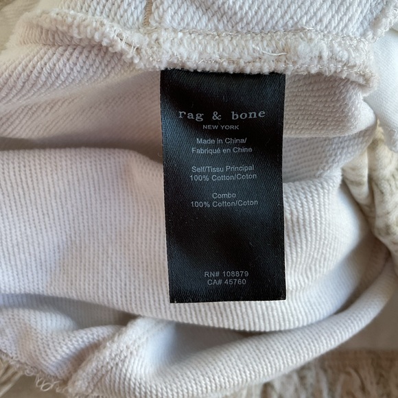 rag & bone women’s Faux Cable Joggers - Picture 6 of 7